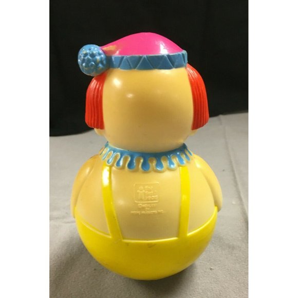 Clown Roly Poly Style The First Years Kidde Products Inc VINTAGE 1971 - Picture 2 of 3